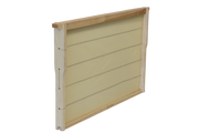 Wooden Frame fitted with Beeswax Foundation