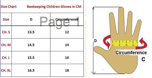 Childrens Bee Gloves