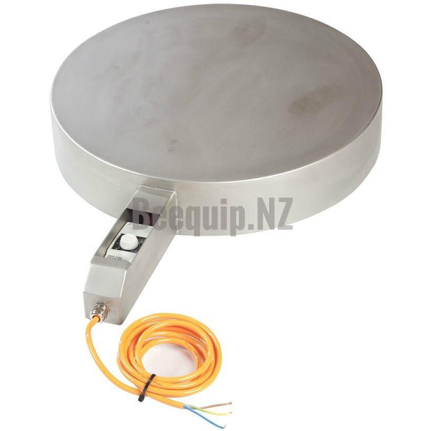 Drum Base Heater with adjustable digital control.