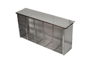 Queen Excluder Cage for 3 frames. Stainless steel.
