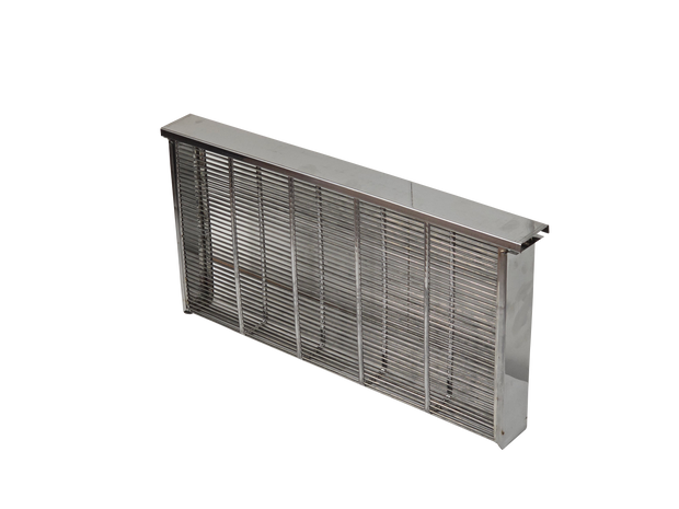 Queen Excluder Cage for 1 frame. Stainless steel.