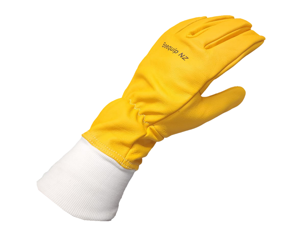 Short Gauntlet Bee Gloves