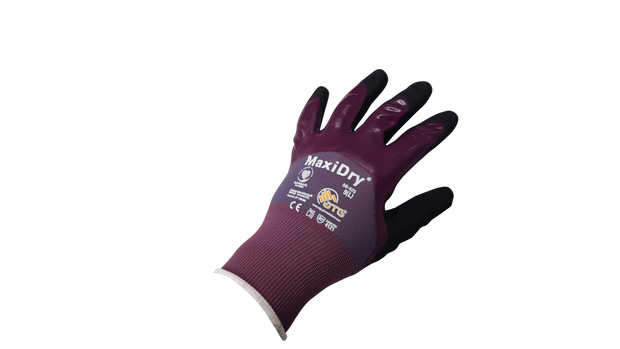 Half Coat Nitrile Gloves