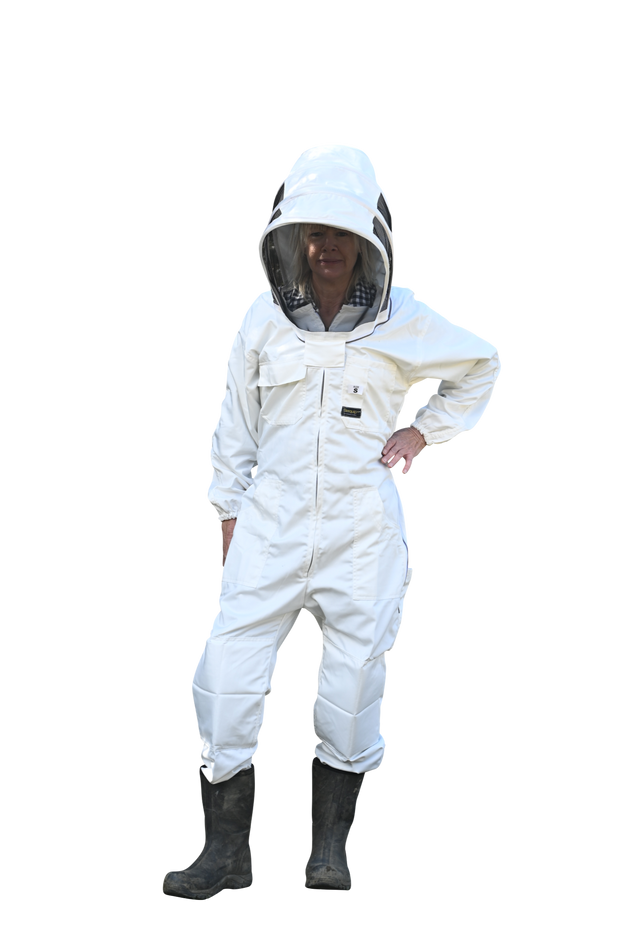Standard Bee Suit (Front Pose) - White