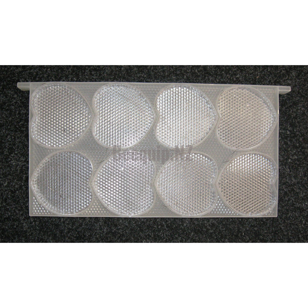 Heart Shape Comb Honey Full Depth Frame - Fits 16 Containers